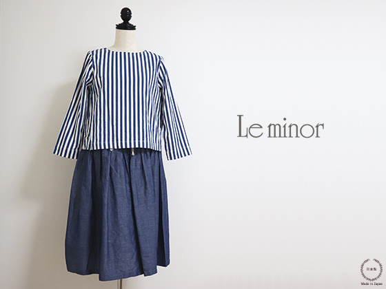 40 Off Le Minor ルミノア 綿麻 ストライプ ワンピース 全商品 雑貨のお店 セレクト ペンギン 本店